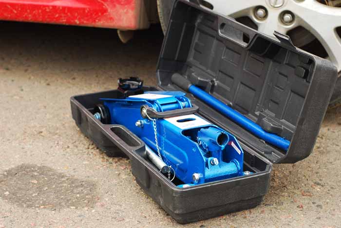 Домкрат гидравлический подкатной 2250 кг